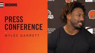 Myles Garrett: We're going to have to come screaming downhill making plays | Press Conference