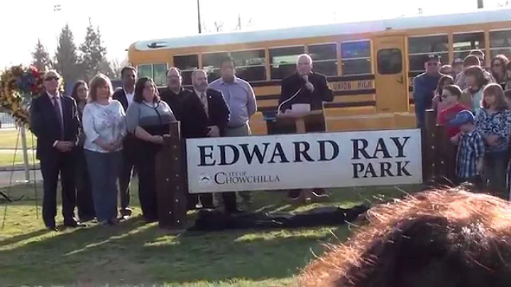 Edward Ray Park Dedication video