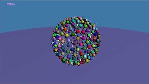 OpenGL Engine - Showcase 7: Springs