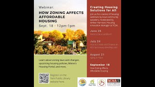 How Zoning Affects Affordable Housing Options