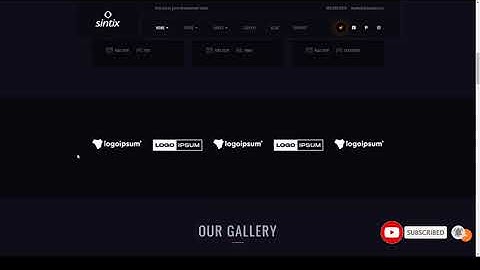 Sintix - Gaming Studio Elementor Template Kit team esport