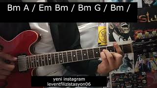 canımsın duman  kolay gitar dersi tab ve akor