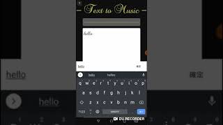 App | 🎼Text to Music screenshot 1