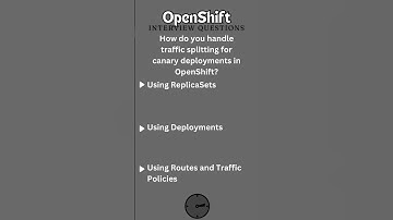 24 OpenShift Interview Quiz #kubernetes #Openshift
