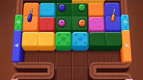 Wood Away Block Jam Level 319 Game Walkthrough Solution