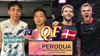 !PADU🔥!🇲🇾Yap Roy King-Arif Junaidi Terus CIPTA SENSASI Mara Ke Separuh AKHIR😱‼️#malaysiamasters2024