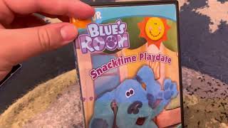 Comparison Video Blues Room Snacktime Playdate 2004 Vhs & Dvd