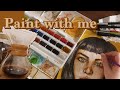 (ASMR) Paint with me 🖌| Drip Coffee ☕️ | Philippines