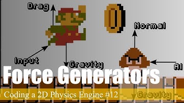 Force Generators (Abstracting Forces) | Coding a 2D Physics Engine in Java #12