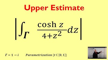 Calculate the Upper Estimate of a Complex Integral