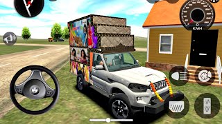 New Indian Car Simulator 3D - Mahindra Scorpio DJ Driver - Indian Kar Wala Game - Android Gameplay screenshot 5