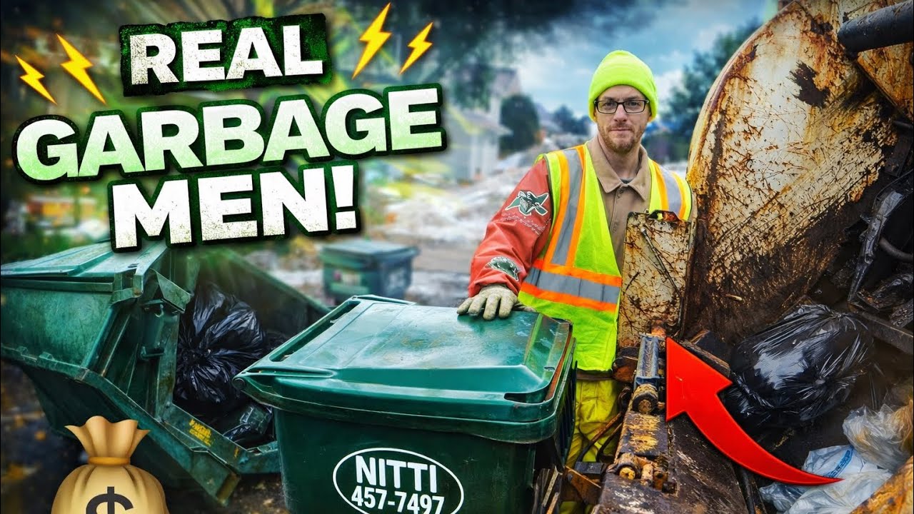 1000 Garbage cans VS 2 Garbage men