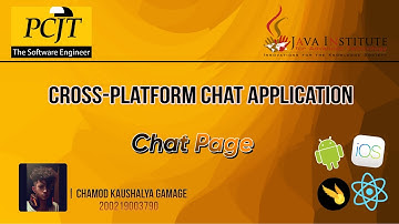 Cross Platform Chat Application | Chat Page | React Native ⚛️