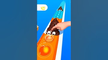 Pop Run 3d 🌀💠- Satisfying Android || best mobile games #shorts #games #cartoon #poprun3d