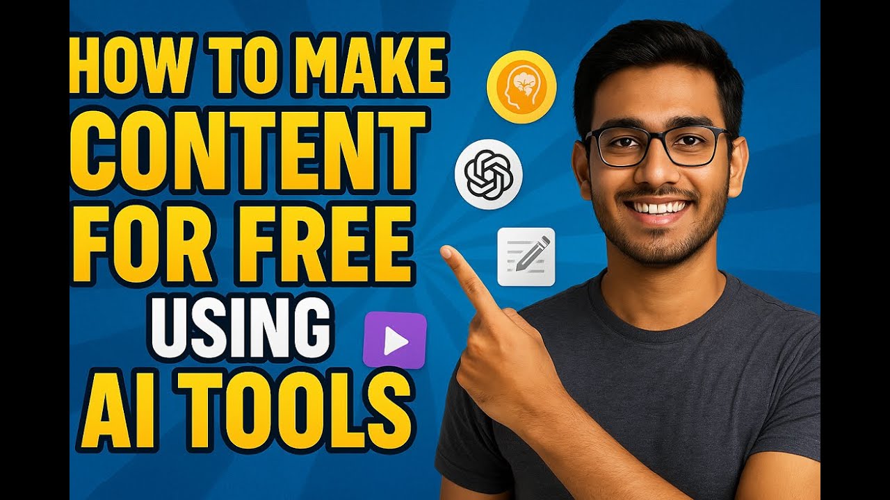 How to create content like YouTube video using AI tools for Free - YouTube