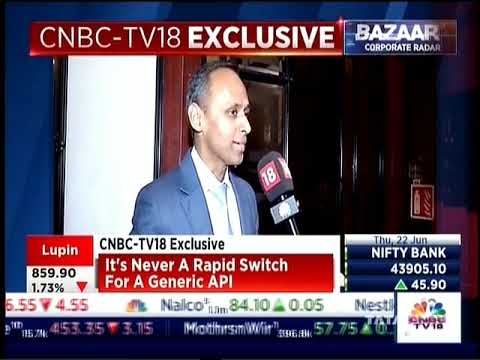 Nilesh Gupta, MD Lupin on CNBC TV18 on the Spiriva approval