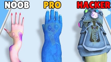 NOOB vs PRO vs HACKER ~ Plaster Run Full Gameplay update 2022