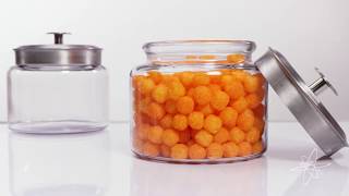 2pk Glass 64oz Jars By Anchor Hocking – Cute For Home Or Retail