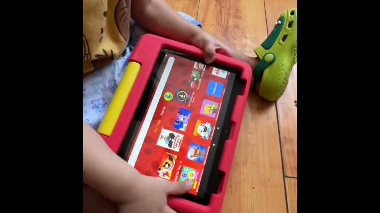 New Kindle Fire HD 8 Kids Edition Red Amazon Tablet YouTube