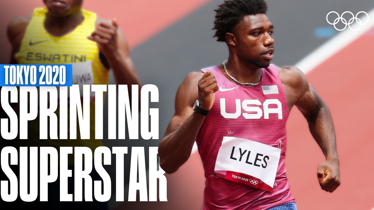 Noah Lyles' First-Ever Olympic Run 🇺🇸🥉 | Olympic Debuts