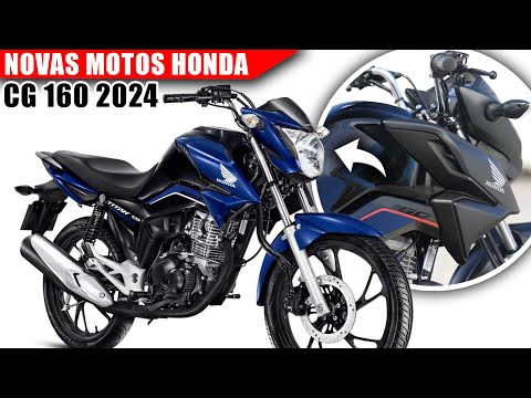 Honda CG 160 2024 ganha novas cores; veja preços