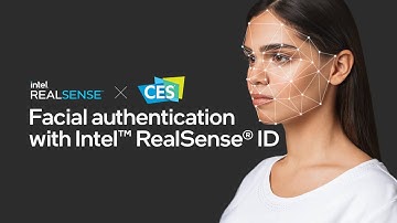 CES 2021 - Facial authentication with Intel RealSense ID