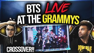 BTS (방탄소년단) 'Old Town Road' REACTION Live Performance GRAMMYS 2020 with Lil Nas X and more
