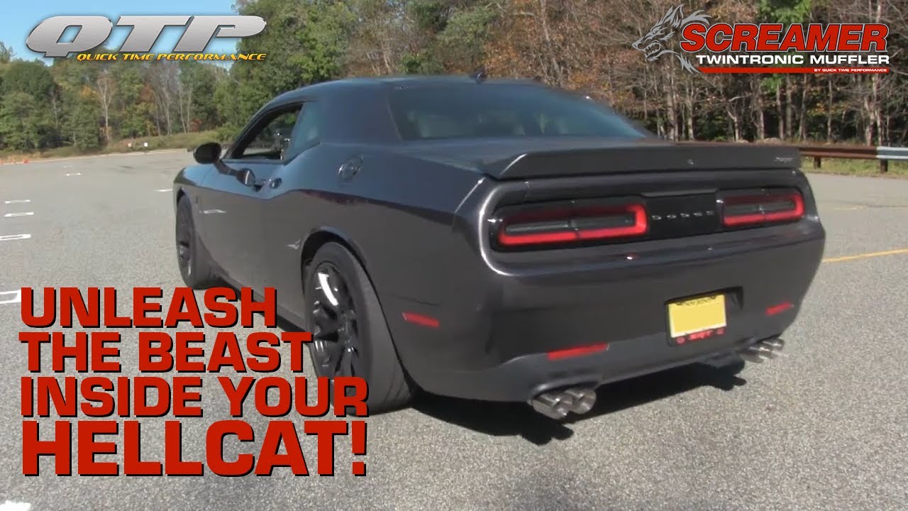 QTP 430115 Screamer Cat Back for 15-23 Challenger R/T Scat Pack