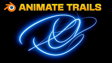How to Create TRAILS in Blender with Simulation Nodes