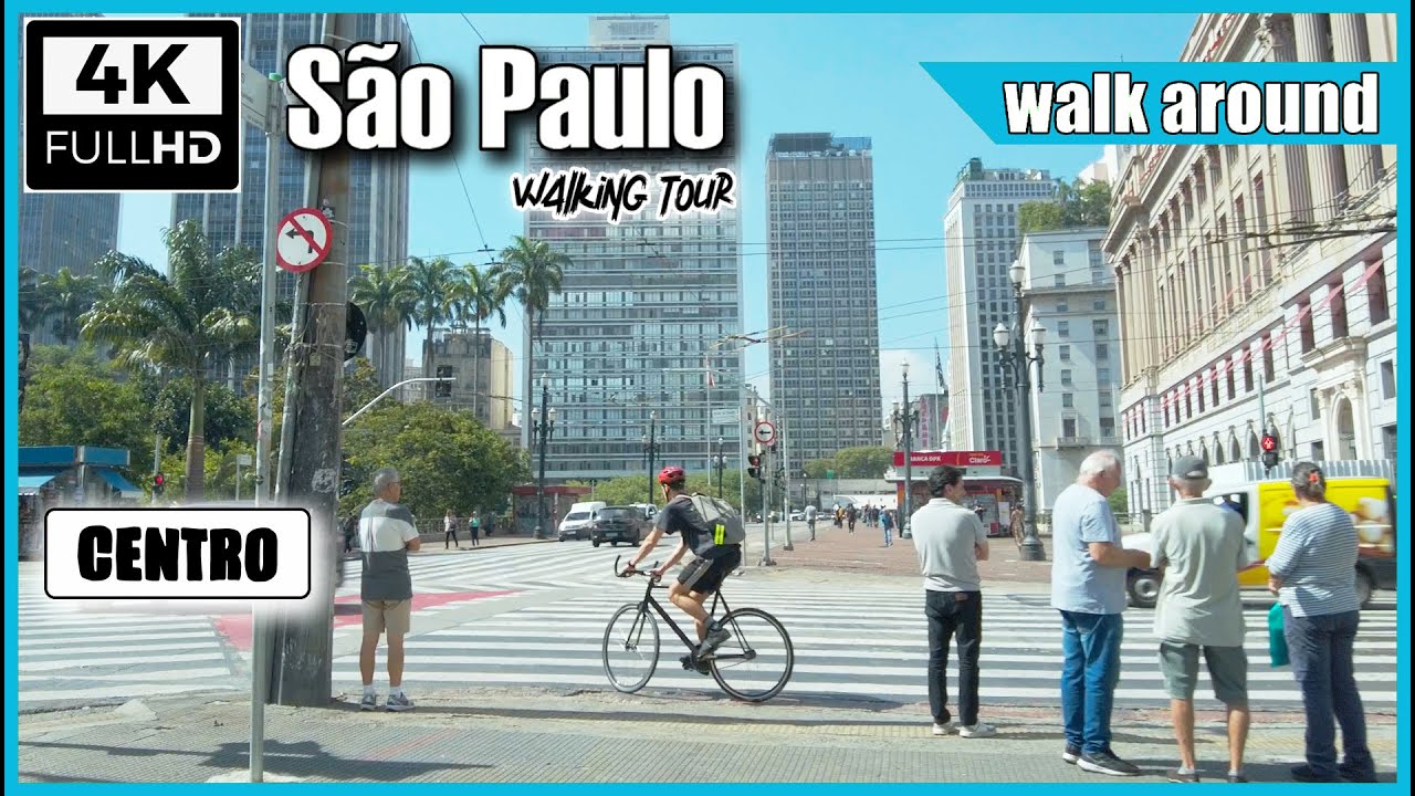 [4K] Sim, o Centro de SP está ficando melhor #saopauloape #turistandoemsp #saopaulowalkingtour
