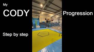 Cody Progression/Learning to Cody on Trampoline