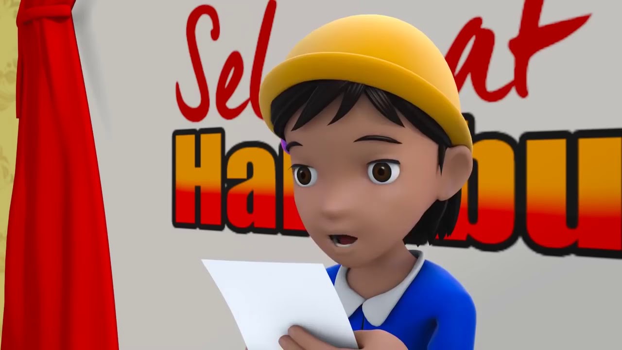 Dunia Kartun Riska Dan Si Gembul Pidato Hari Ibu YouTube