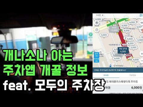 개나소나 아는 주차앱 Feat 모두의 주차장 