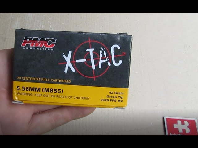 pmc x tac 556 nato m 855 - green tip. the best? - YouTube