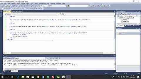 การใช้ Radio Button Checkbox แบบพื้นฐาน  VB.net 2010