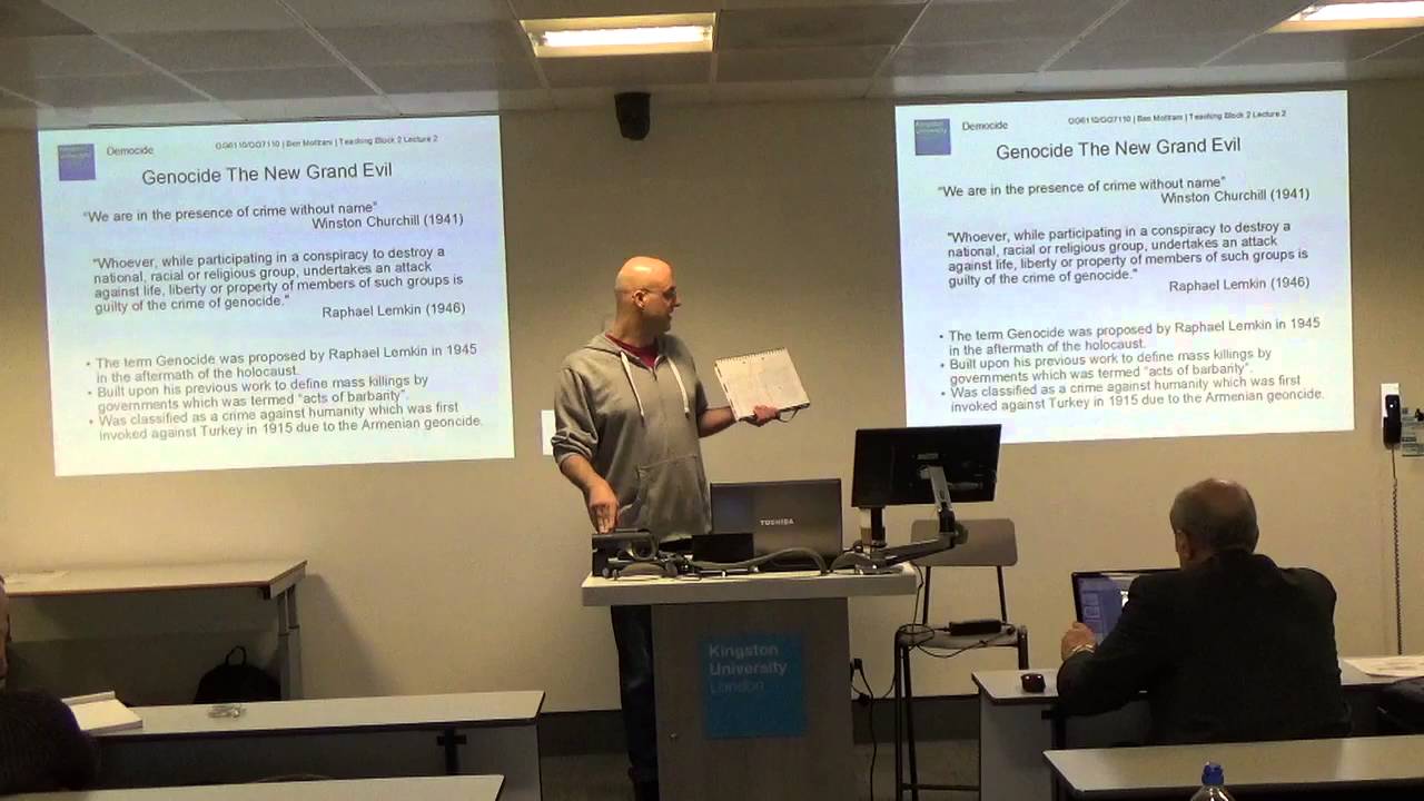 GG6110, GG7110 GIS and Hazard Management.  Teachinig block 2, lecture 6, Democide