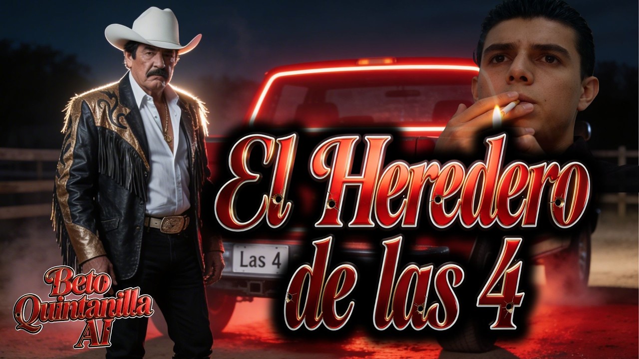 Beto Quintanilla | El Heredero de las 4 ( Video con Letra Ai)
