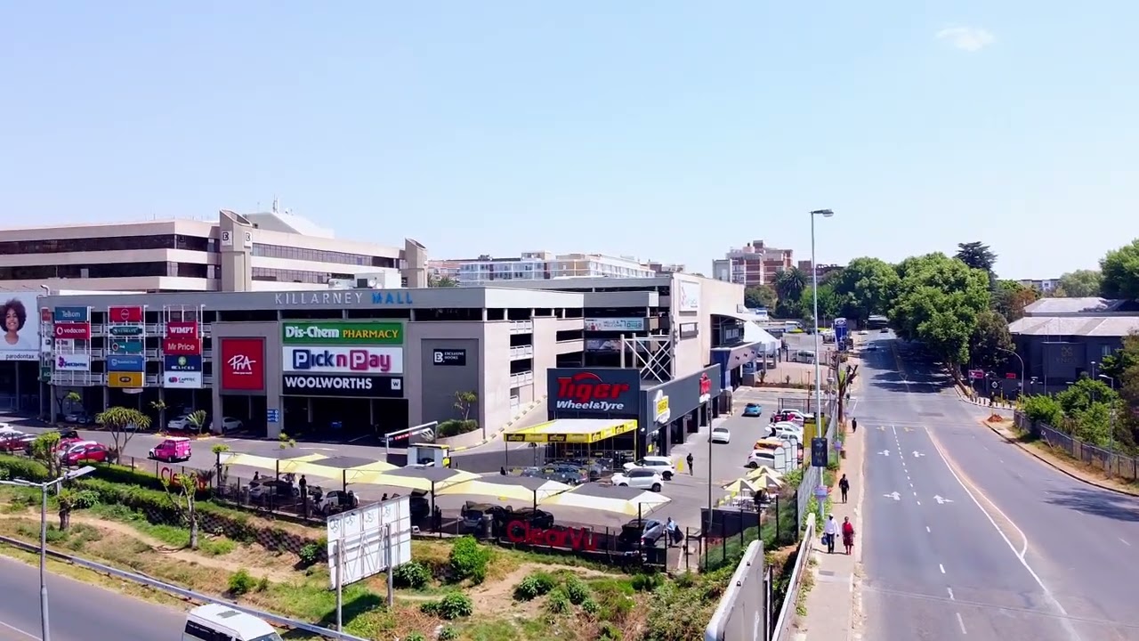 KILLARNEY MALL DRONE VIDEO YouTube