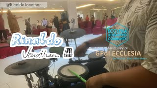 #MendadakDrummer! Saat Ini Kudatang Lagi (现在我再来到恩座前) - GPdI Ecclesia Mandarin Service 28/08/2022