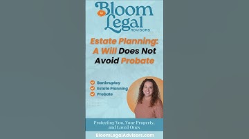 A Will Does Not Avoid Probate