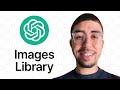Where to find generated images In ChatGPT (library)