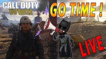 Live COD: WW2 Multiplayer Gameplay | Completing Camo Challenges | PS4 |Live With Frank Sparapani