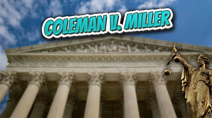 Coleman v  Miller (Landmark Court Decisions in Ame...