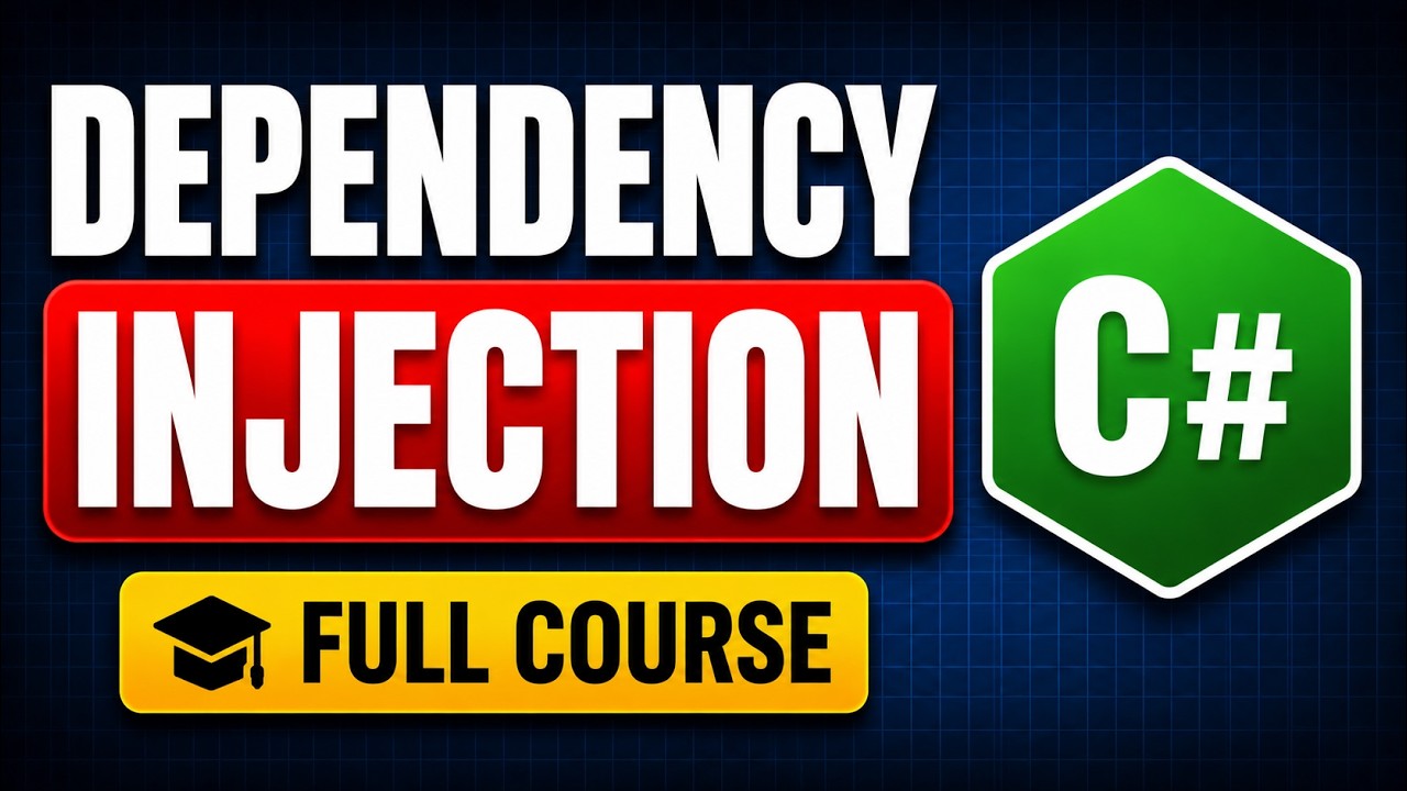 How Dependency Injection Works | Dependency Injection Full Course - YouTube