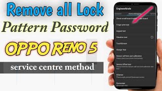 Unlock Oppo Reno 5 Pattern password | All Oppo password reset without Computer