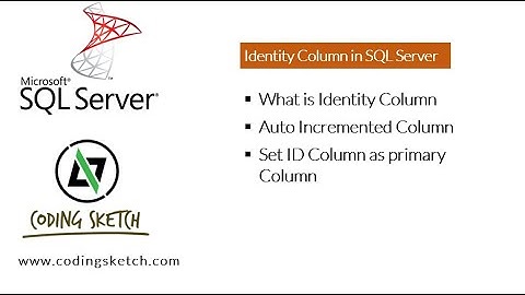 SQL Tutorial - Create Table with Identity Column - SQL 2017