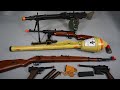 WW2 German Army Weapon Toy Gun Airsoft - Kar98k - MG42 Nerf Gun - Luger P08 - Toy Guns Collection