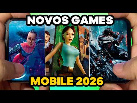 SAIU NOVOS JOGOS MARAVILHOSOS PARA ANDROID 2026