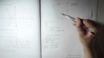 Edexcel GCSE Paper 1 February 2013 - Q26 Vectors