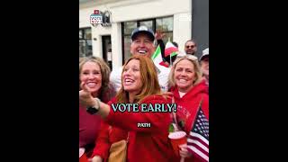 Don’t wait, early voting is open. It’s time for a new kind of governor. Let’s go!